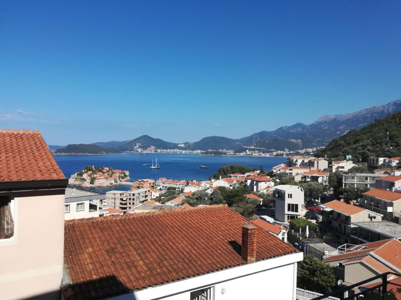 Apartments Vukovic Sveti Stefan Luaran gambar